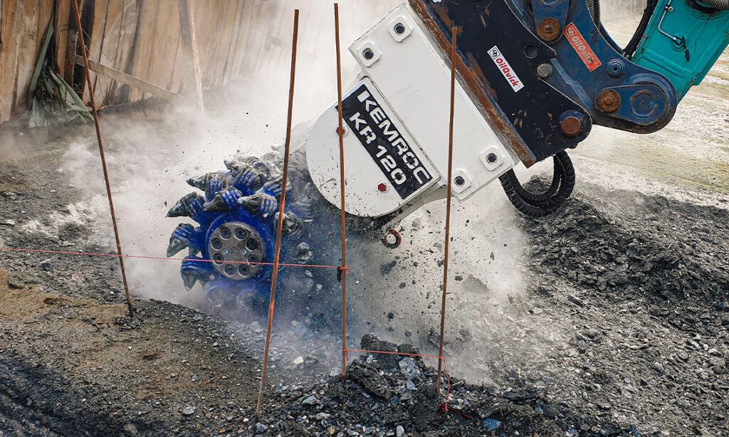 KR 120 - KEMROC - Cutter Attachments for Excavators