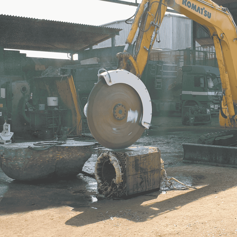 KEMROC KDS Diamond Saw recycling metal