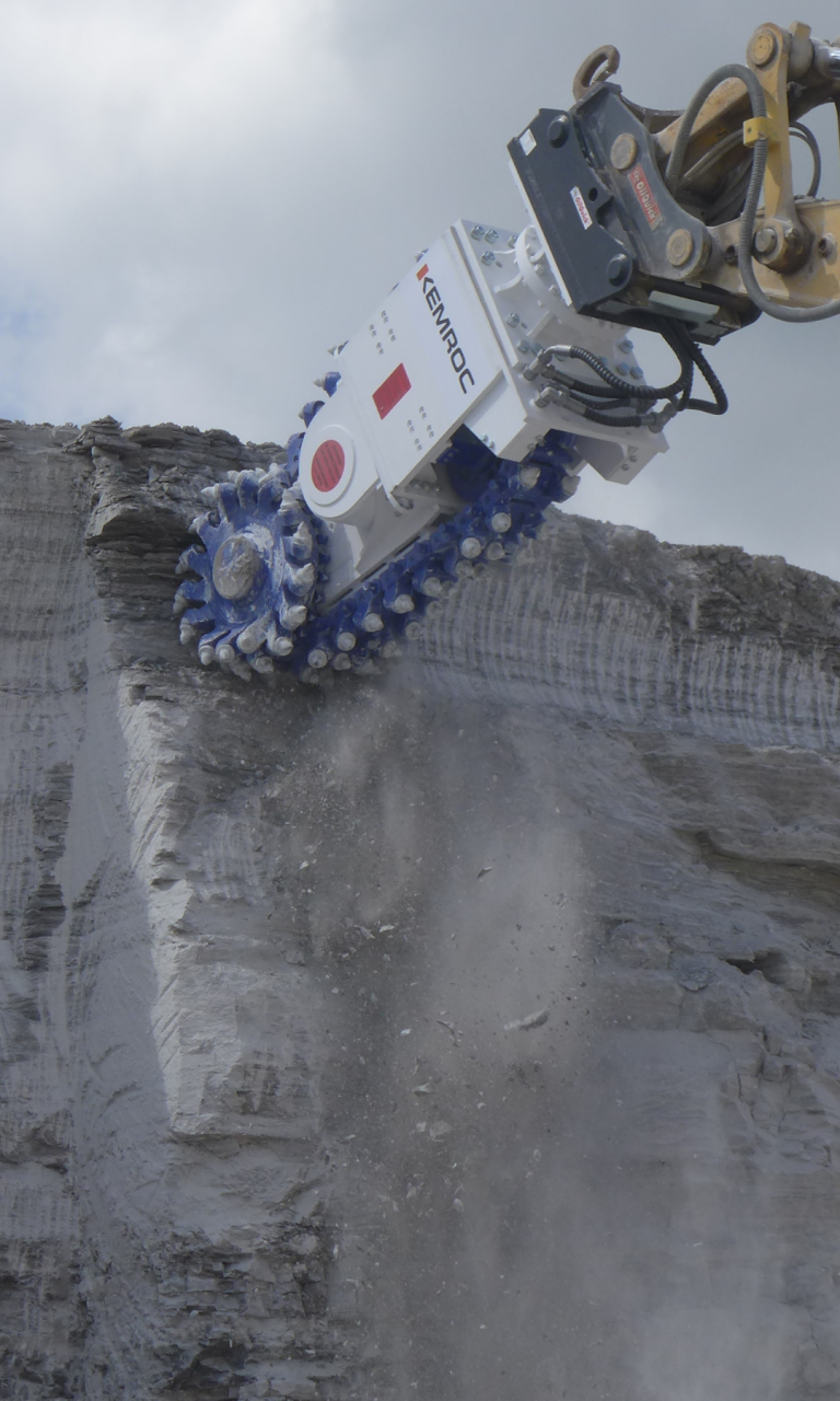 Mining using KEMROC EK Chain Cutters