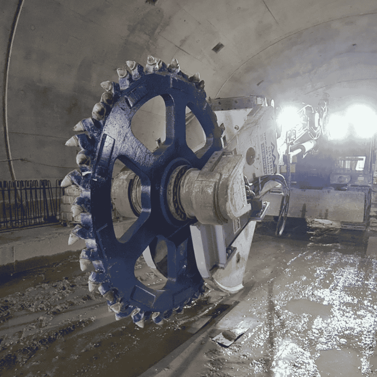Tunnelling By KEMROC DWM Cutter Wheel