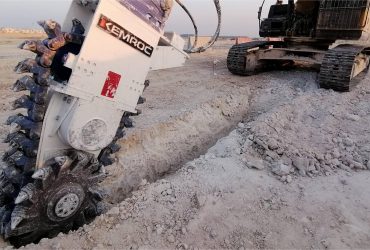 Why Contractors Choose KEMROC Over Other Traditional Solutions? The Numbers Speak, KEMROC Chain Cutters Doubled Productivity on a Major Pipeline Project in Kingdom of Saudi Arabia