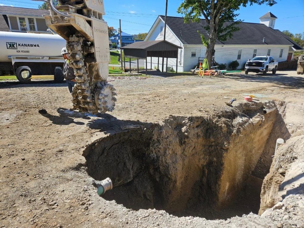 EK Chain Cutter in United States for Trenching