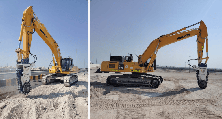 KEMROC EK Chain Cutters for Major Rock Trenching Projects