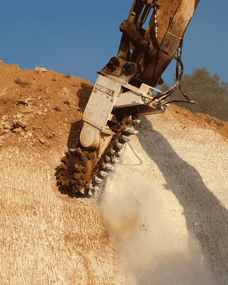 EK 150 Chain Cutter Attachment for Heavy Excavators