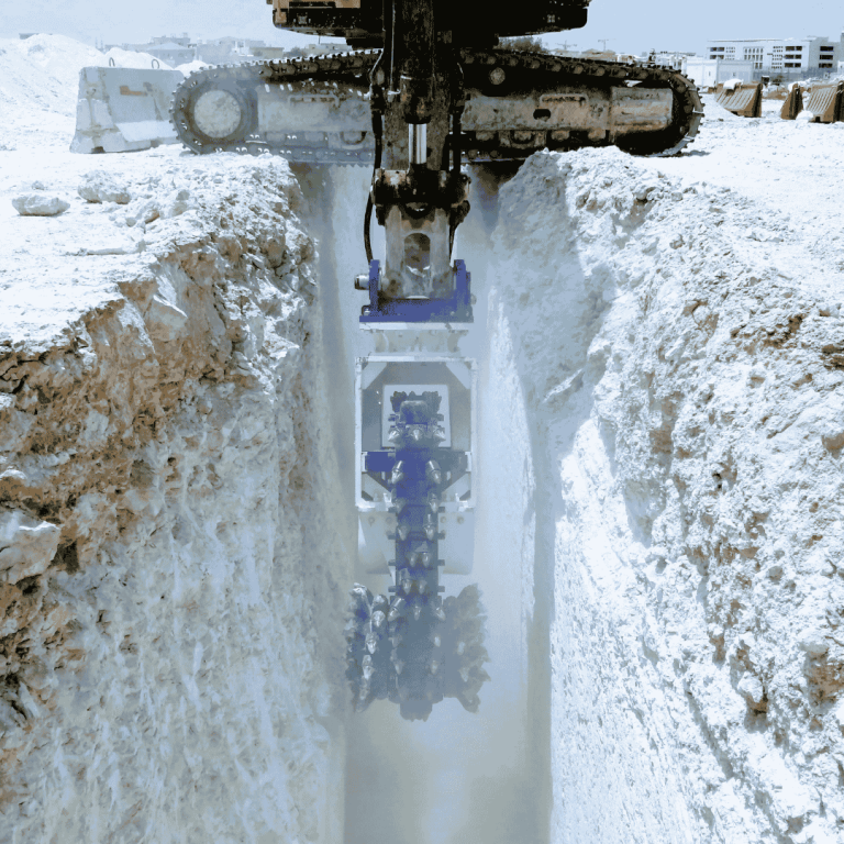 EK 150 Chain Cutter Attachment for Heavy Excavators High-Efficiency Cutting with Reduced Energy, Wear, and Operating Costs