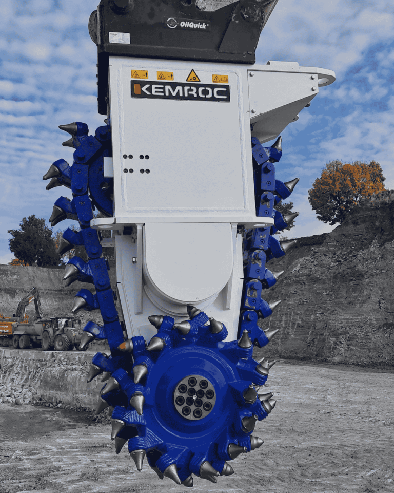 EK 220 Chain Cutter for Large Excavators