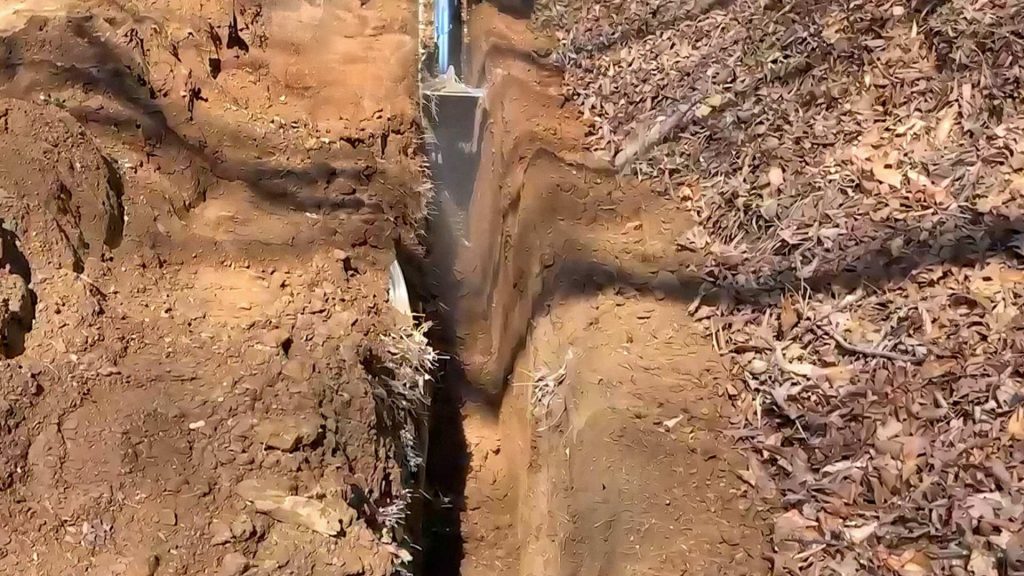 In the U.S - KEMROC KTR 65 Trencher Attachment 