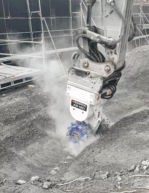 KEMROC Drum Cutters in Reinforced Concrete - KR160