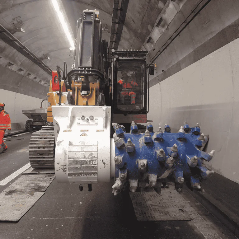 KEMROC ES Cutter Head for Road Building application