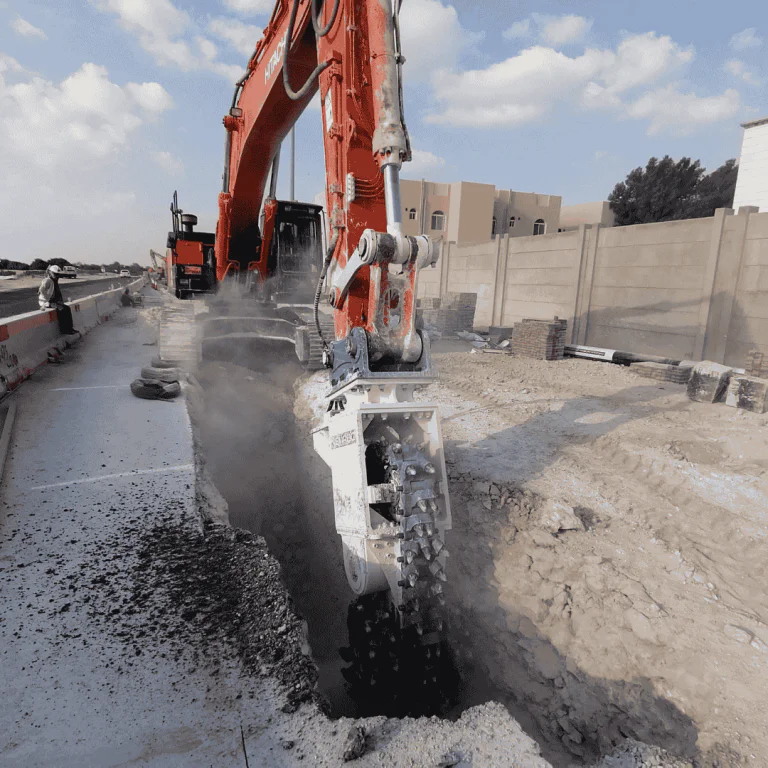 EK 160 Heavy Excavator Chain Cutter (35–50 t, 120 MPa) | KEMROC