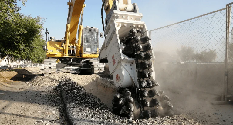 EK 160 Heavy Excavator Chain Cutter